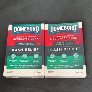 2 Domeboro Calming and Soothing Medicated Soak